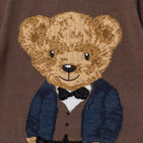 Blusa Tricô Urso Teddy Blazer Dame Dos