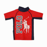 Camiseta de Proteção Polo Ralph Lauren FP50+ Vermelha