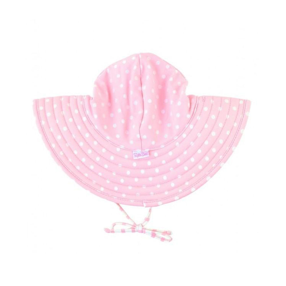 Chapéu Infantil Ruffle Butts Pink Polka 0-12M